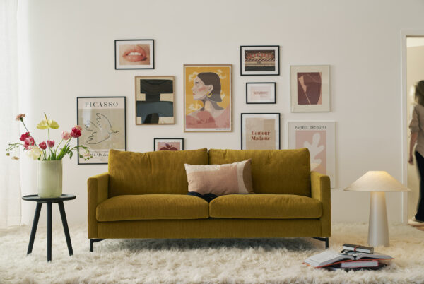 Muse Sofa in Grade 4 Fabric - Image 4