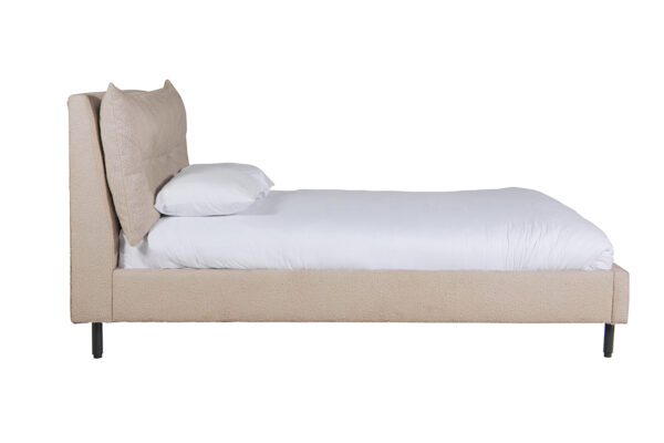 Jerry Latte Boucle Bed - Image 2