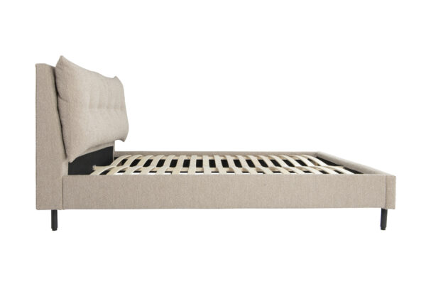 Jerry Latte Boucle Bed - Image 5