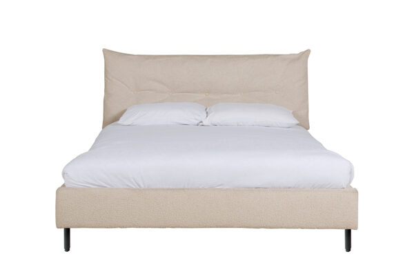 Jerry Latte Boucle Bed - Image 6