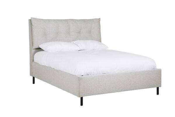 Jerry Silver Ottoman Bed