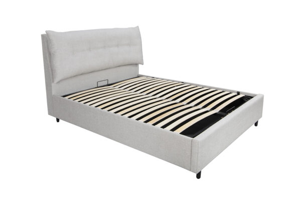 Jerry Silver Ottoman Bed - Image 2