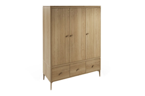 Leyla 3 Door Wardrobe