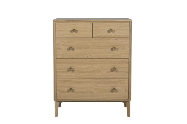 Leyla Medium Chest of 5 Drawers - Image 2