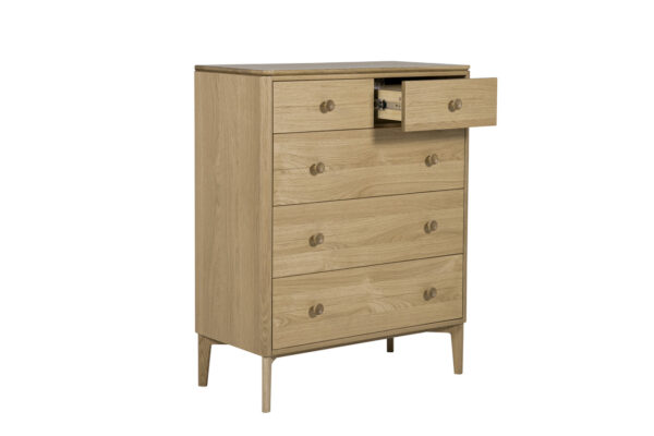 Leyla Medium Chest of 5 Drawers - Image 4