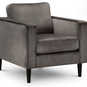 Gallery Armchair in Velvet Fabric