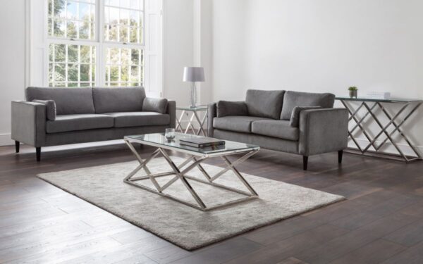 Gallery Sofa in Chenille Fabric - Image 3