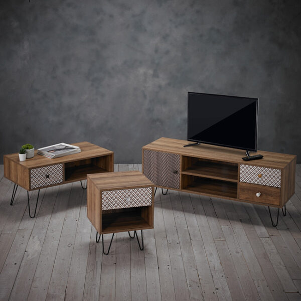 Morro 1 Drawer Lamp Table - Image 3