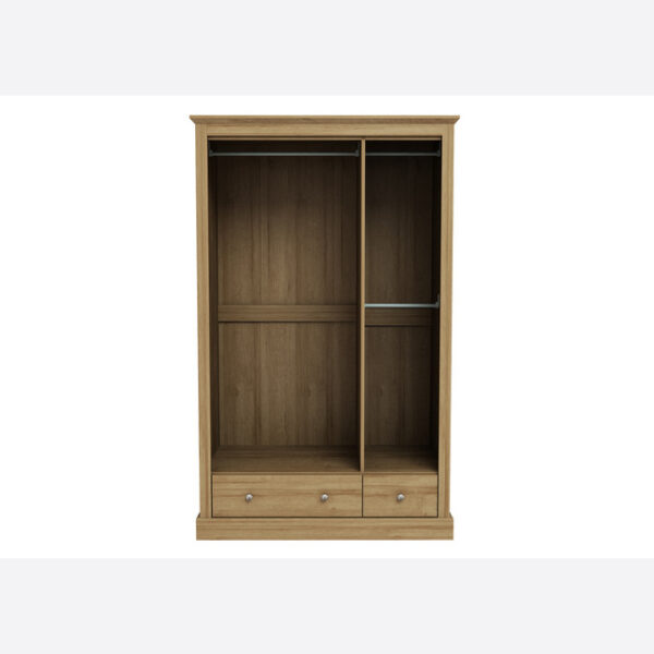 Oney 3 Door 2 Drawer Wardrobe   - Image 6