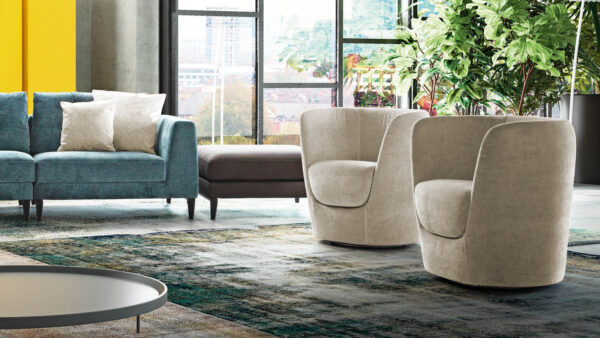 Paula Armchair - Fixed Base - Image 6