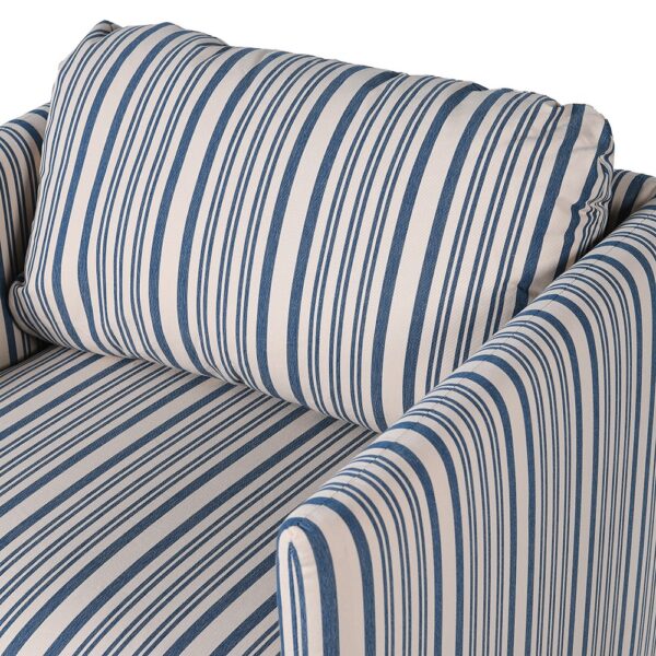 Stripped accent chair  - Image 2
